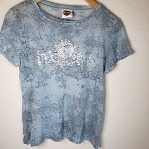 Harley Davidson Women's Graphic Tee size L